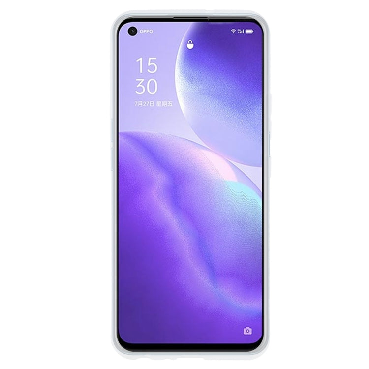 TPU Phone Case For OPPO Find X3 Lite(Transparent White)