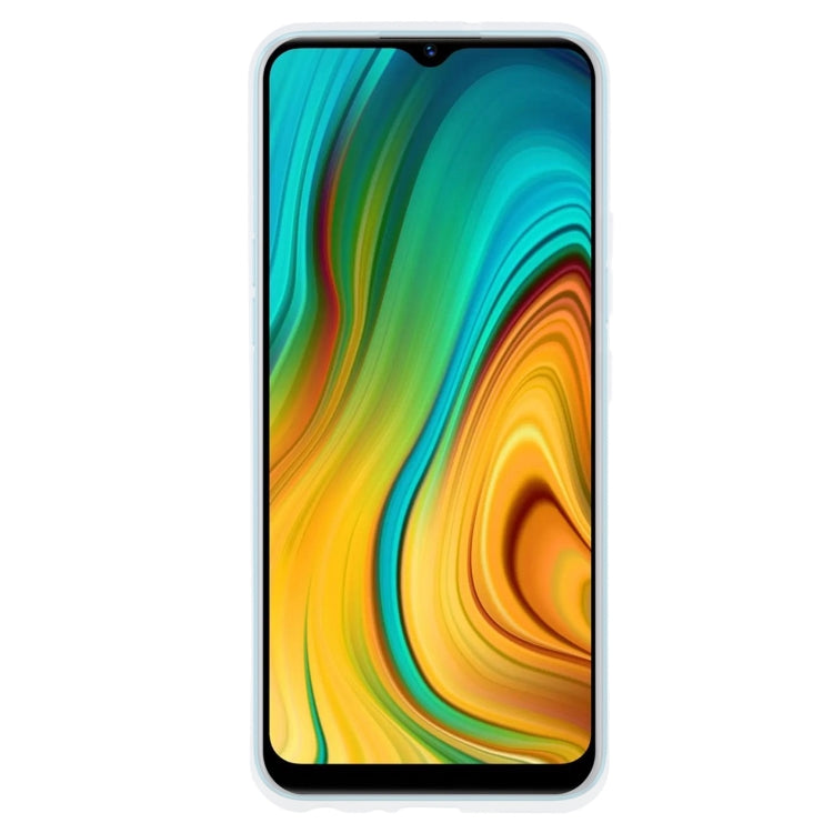 TPU Phone Case For OPPO Realme C3 3-camera(Transparent White)