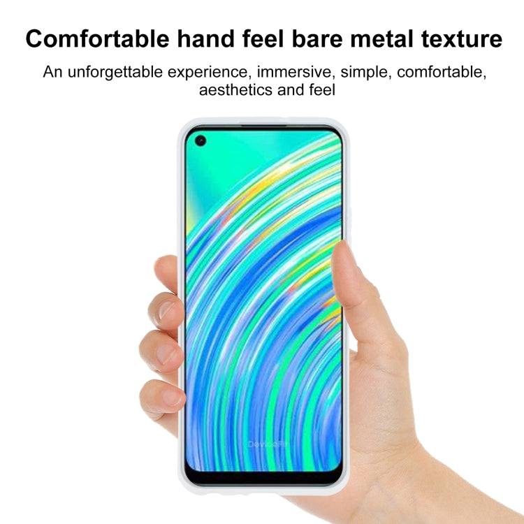 TPU Phone Case For OPPO Realme C17(Transparent White)