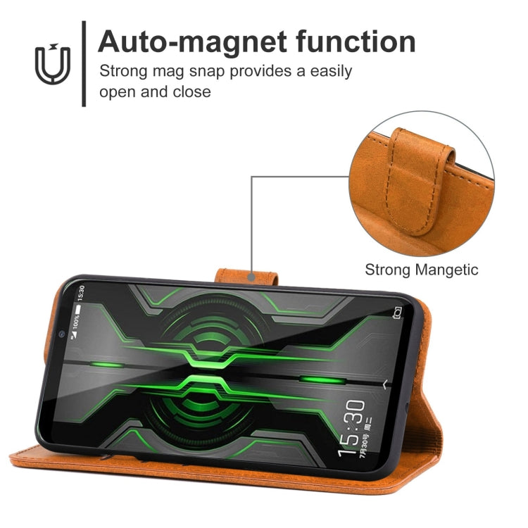 Leather Phone Case For Xiaomi Black Shark 2