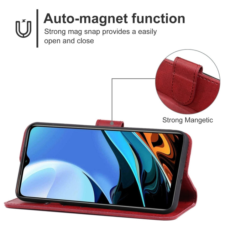 Leather Phone Case For Xiaomi Redmi 9C NFC