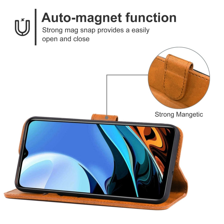 Leather Phone Case For Xiaomi Redmi 9C NFC