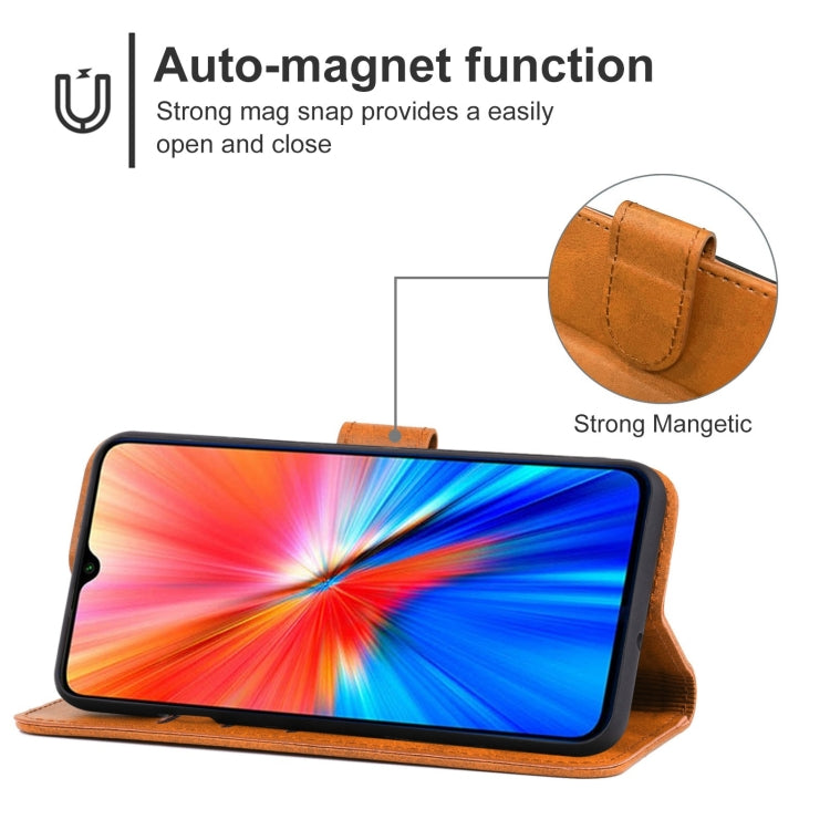 Leather Phone Case For Xiaomi Redmi Note 8 2021