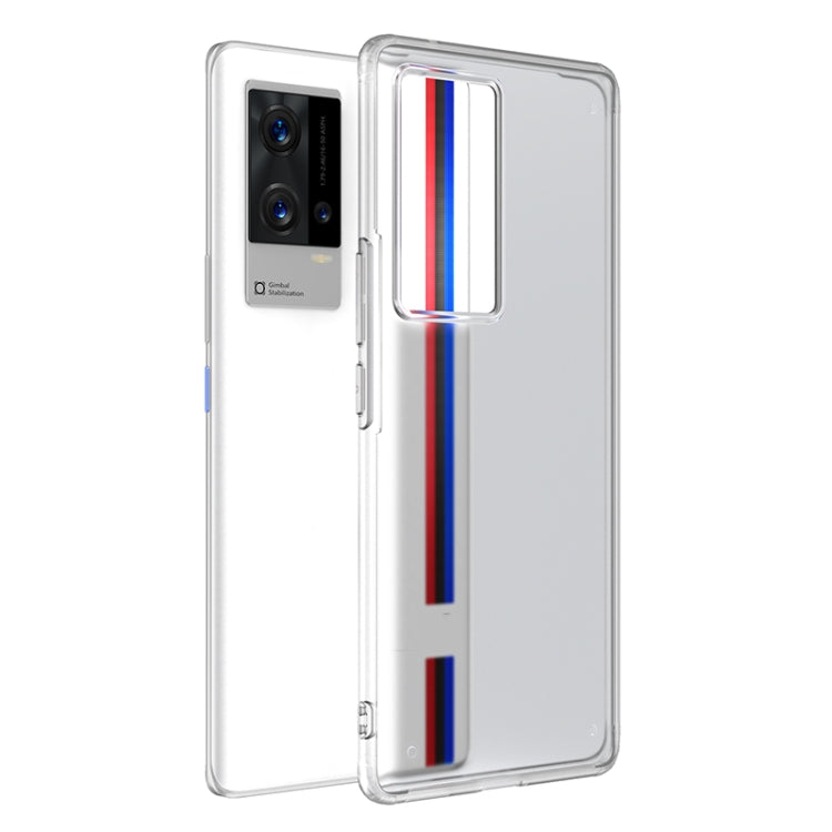For vivo iQOO 8 Pro Four-corner Shockproof TPU + PC Phone Case