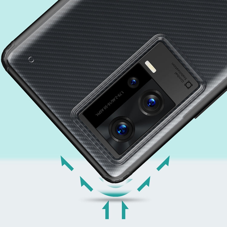 For vivo iQOO 8 Pro Four-corner Shockproof TPU + PC Phone Case