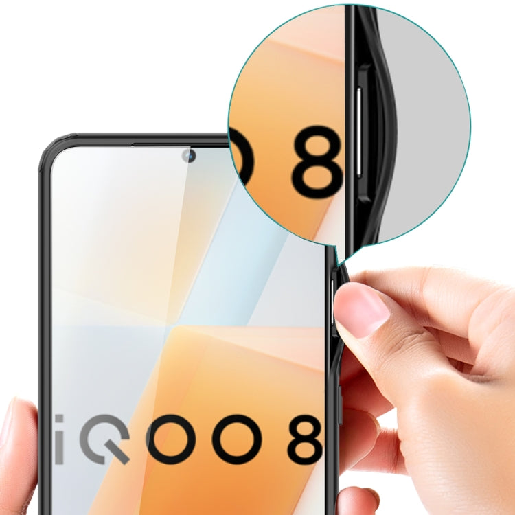 For vivo iQOO 8 Four-corner Shockproof TPU + PC Phone Case