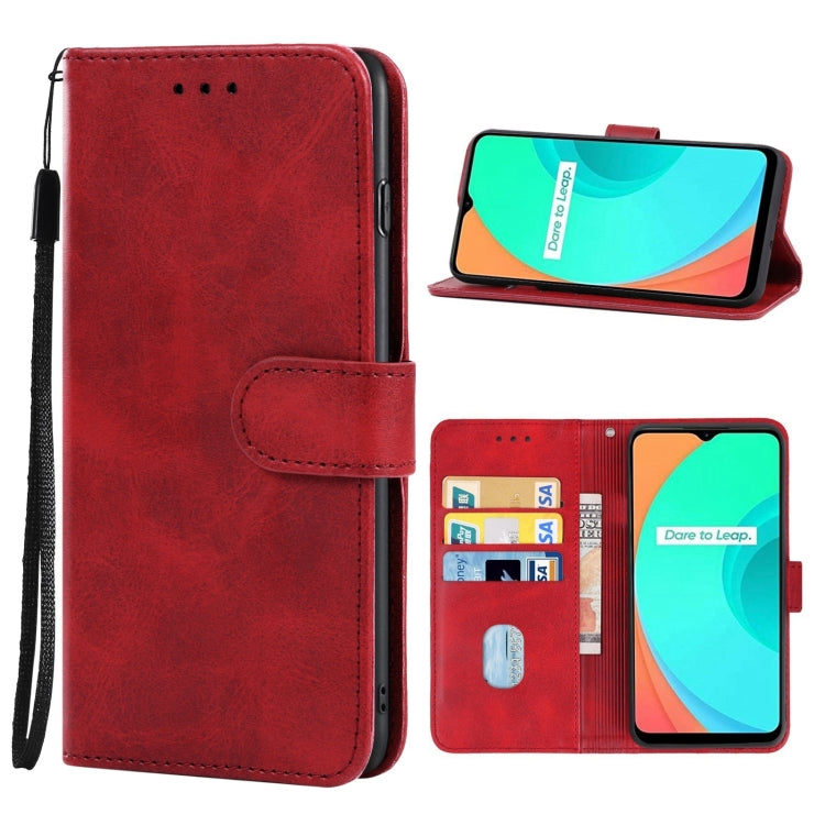 For OPPO Realme C11 2021 Leather Phone Case