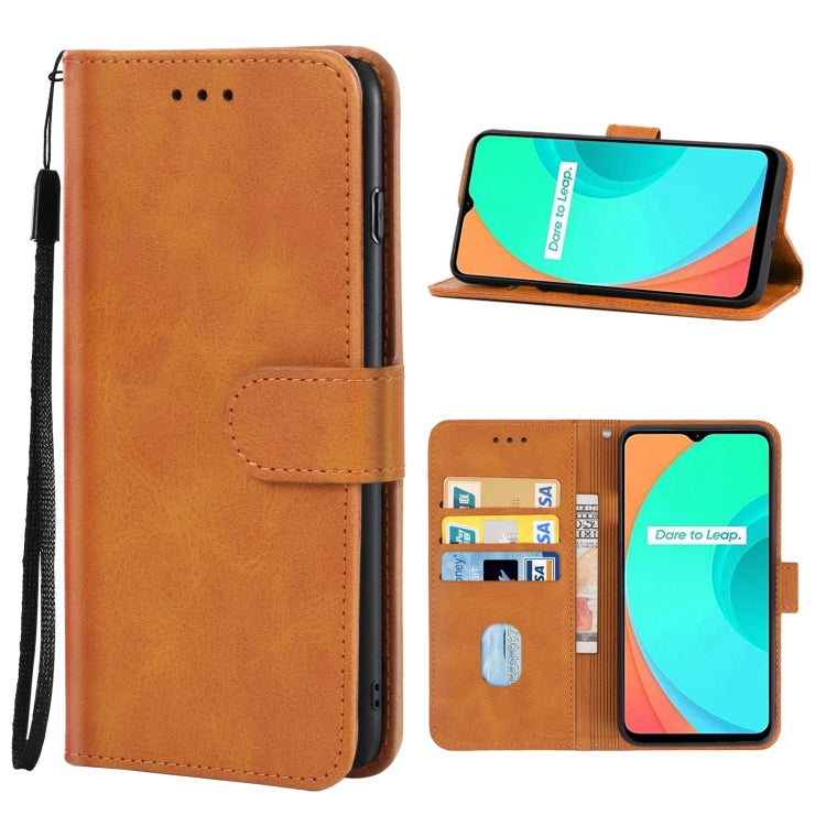 For OPPO Realme C11 2021 Leather Phone Case