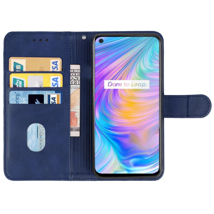 For OPPO Realme Q2 Leather Phone Case