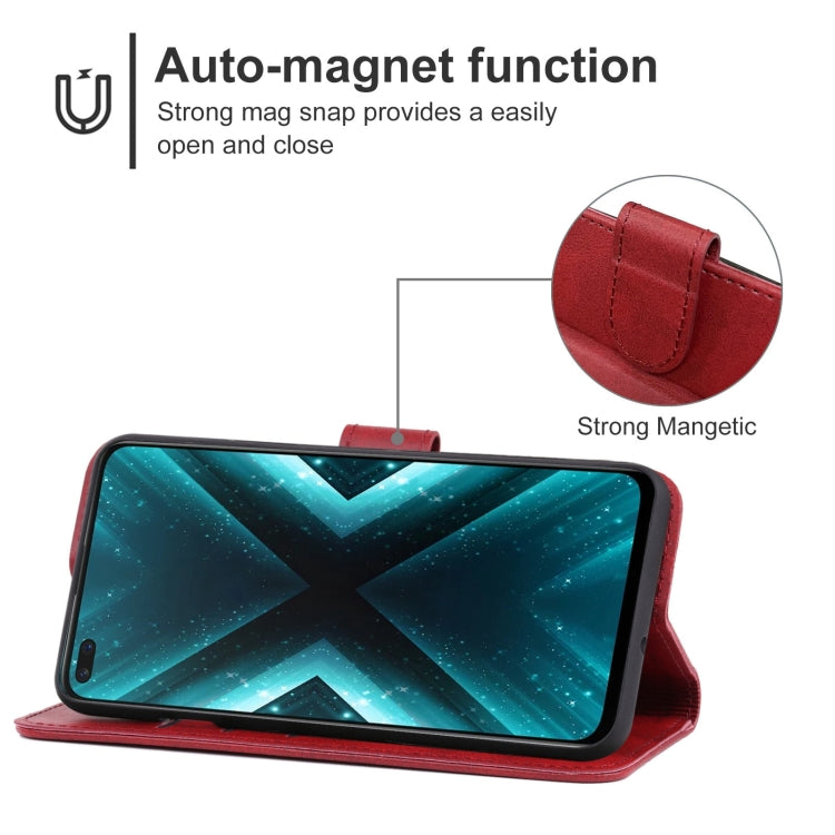 For OPPO Realme X3 SuperZoom Leather Phone Case