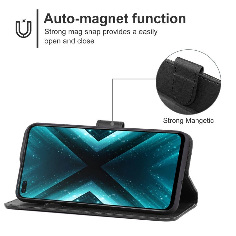 For OPPO Realme X3 SuperZoom Leather Phone Case