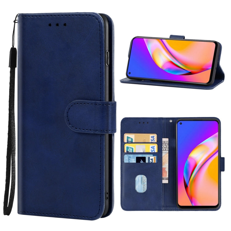 For OPPO Reno5 Lite Leather Phone Case
