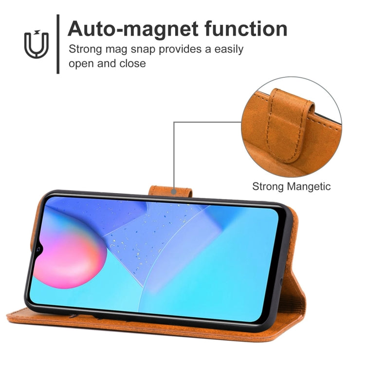 For vivo Y12s Leather Phone Case