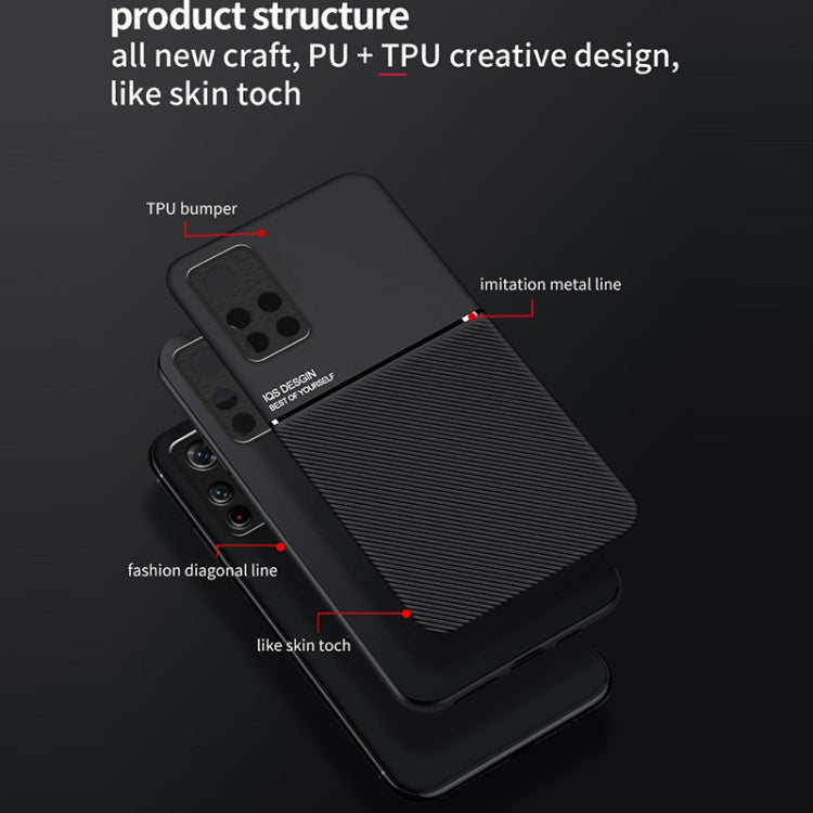For Xiaomi Redmi Note 10 Pro / Note 10 Pro Max Classic Tilt Magnetic Phone Case