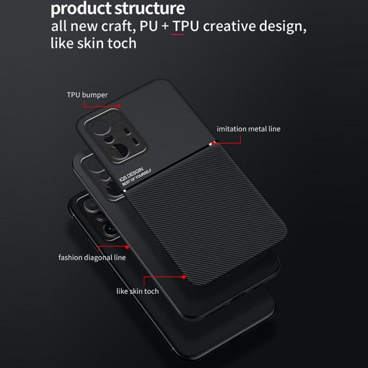 For Xiaomi Mi 11T Classic Tilt Magnetic Phone Case