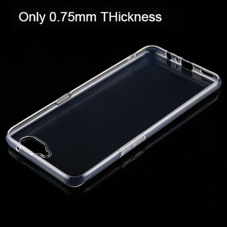 For OPPO Reno A 0.75mm Ultra Thin Transparent TPU Case