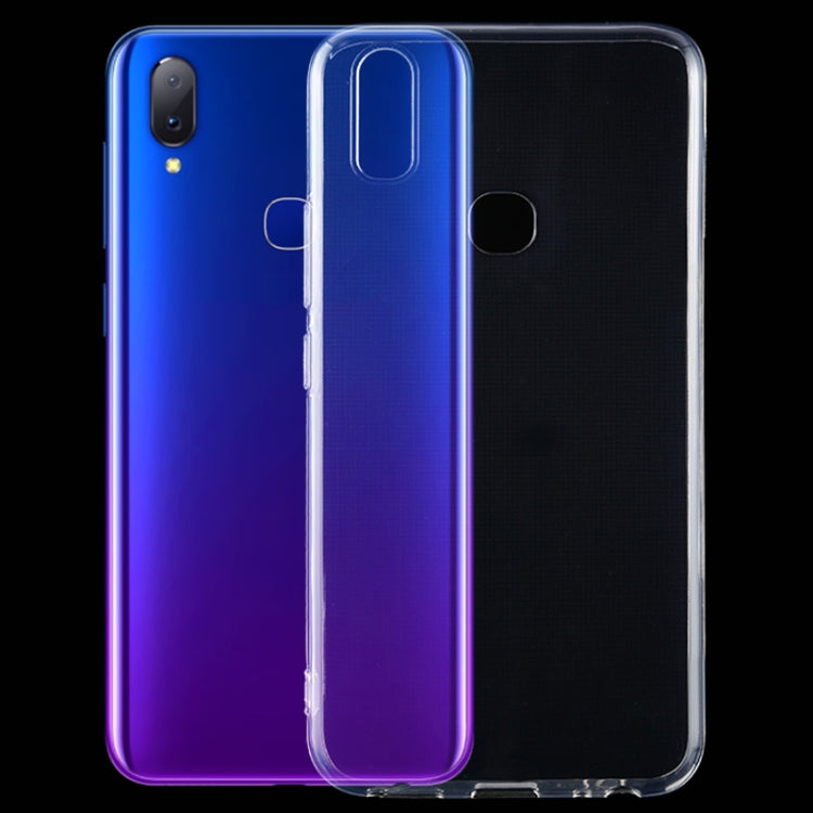 For Vivo Y11 0.75mm Ultra Thin Transparent TPU Case