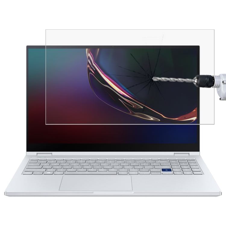 Laptop Screen HD Tempered Glass Protective Film For Samsung Galaxy Book Flex 15.6 inch