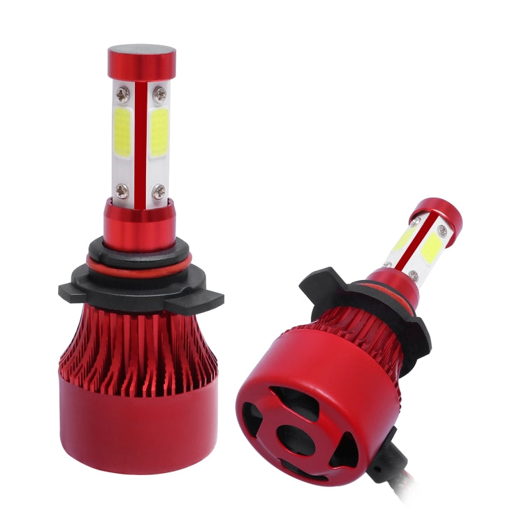 1 Pair X7 9012 DC12V / 22W / 2200LM / 6500K IP67 Car LED COB Lamp Beads Headlight(White Light)