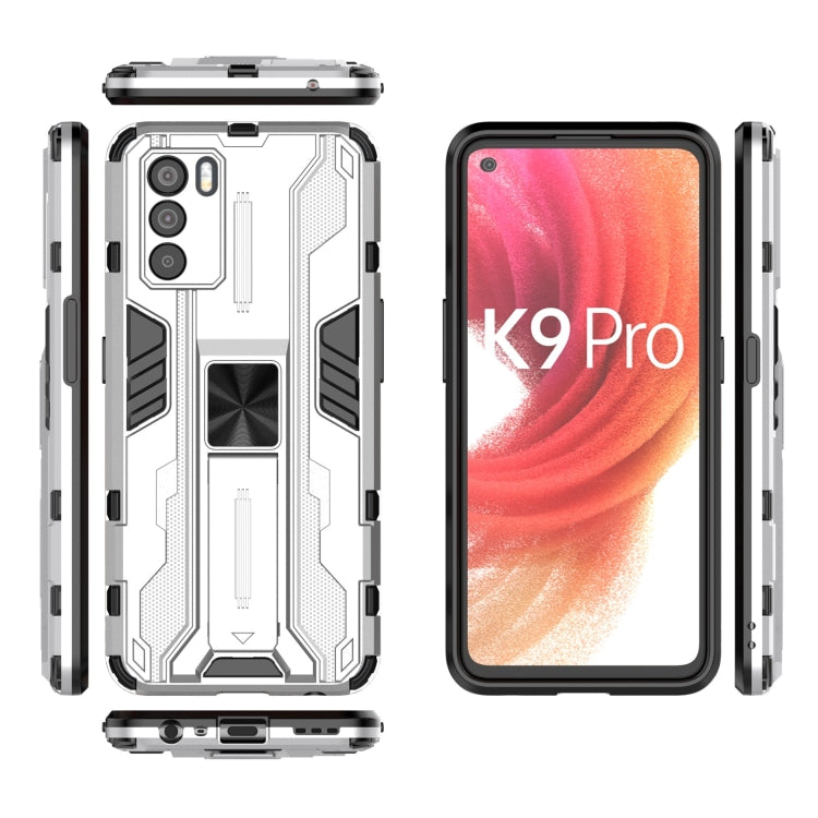 For OPPO K9 Pro Supersonic PC + TPU Shock-proof Phone Case with Holder