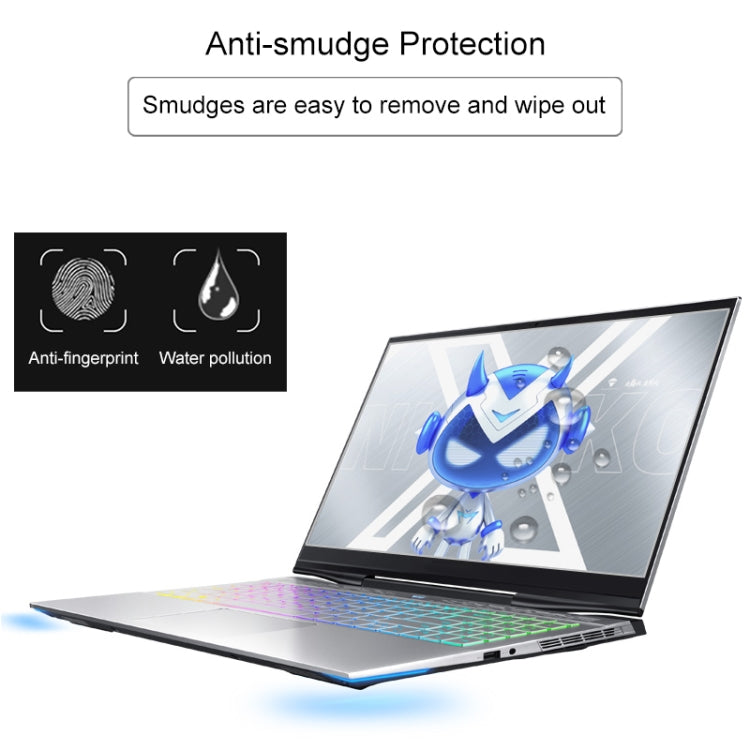 For MACHENIKE T58-VB 15.6 inch Laptop Screen HD Tempered Glass Protective Film