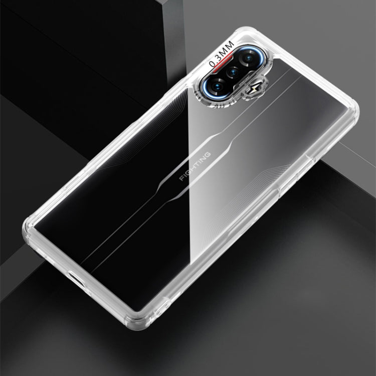 For Xiaomi Redmi K40 Gaming Clear PC+TPU Shockproof Phone Protective Case