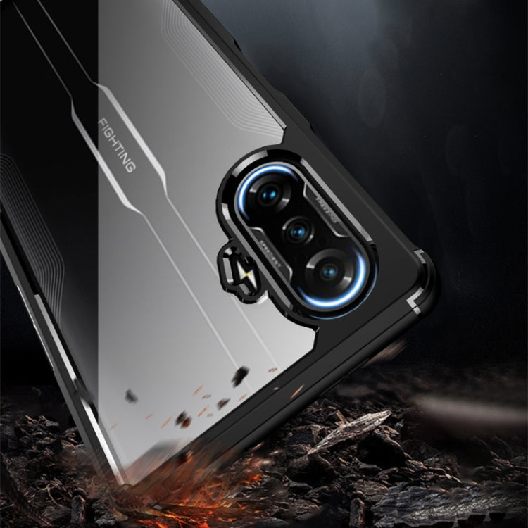 For Xiaomi Redmi K40 Gaming Clear PC+TPU Shockproof Phone Protective Case