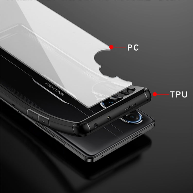 For Xiaomi Redmi K40 Gaming Clear PC+TPU Shockproof Phone Protective Case