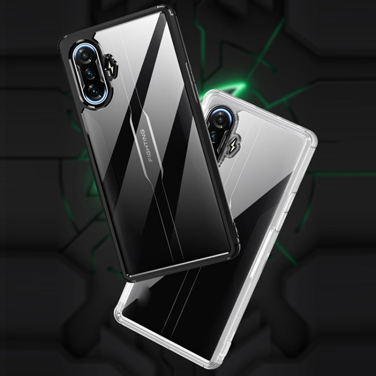 For Xiaomi Redmi K40 Gaming Clear PC+TPU Shockproof Phone Protective Case