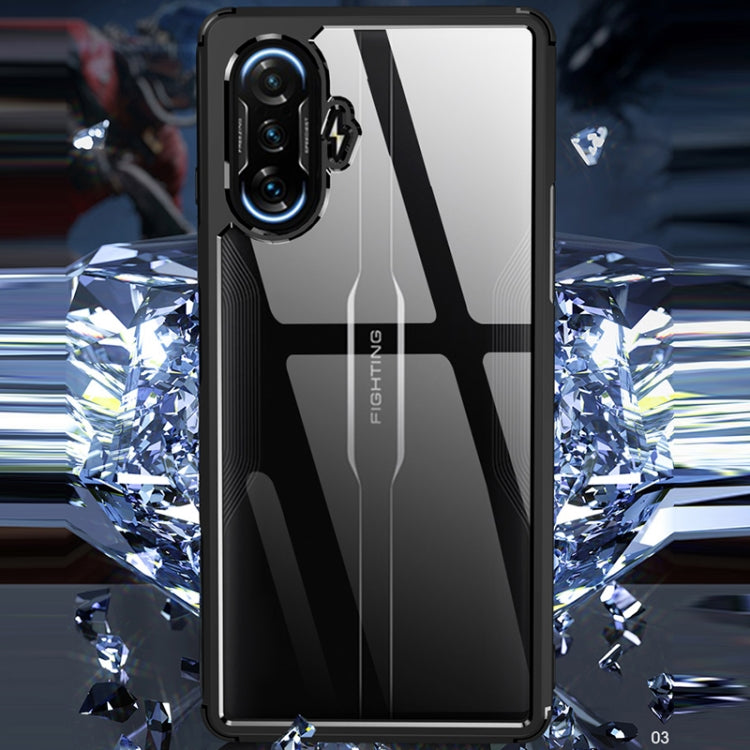 For Xiaomi Redmi K40 Gaming Clear PC+TPU Shockproof Phone Protective Case