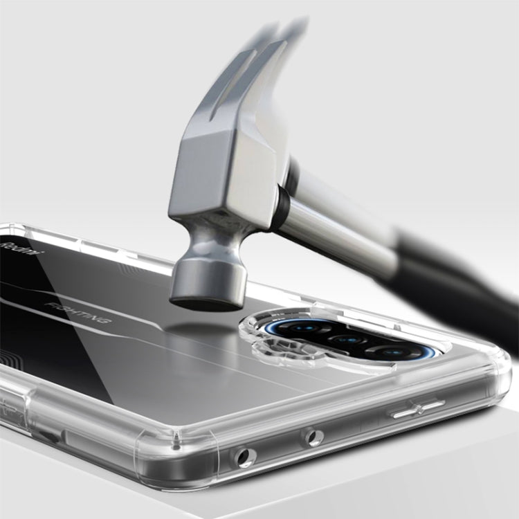 For Xiaomi Redmi K40 Gaming Clear PC+TPU Shockproof Phone Protective Case