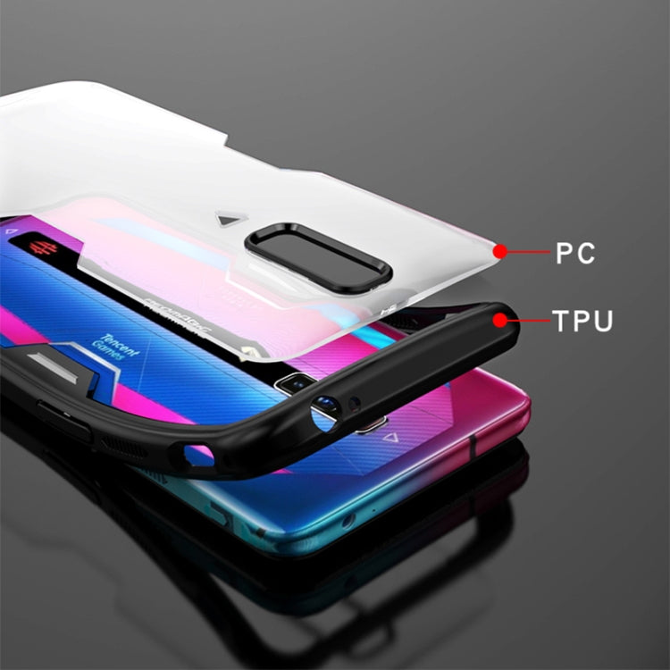 For ZTE nubia Red Magic 6 Pro / 6 Clear PC+TPU Shockproof Phone Protective Case