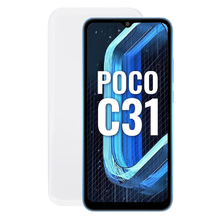 TPU Phone Case For Xiaomi Redmi Poco C31(Transparent)