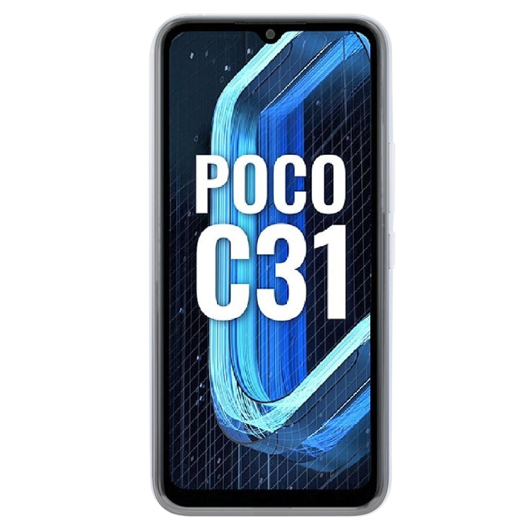 TPU Phone Case For Xiaomi Redmi Poco C31(Transparent)