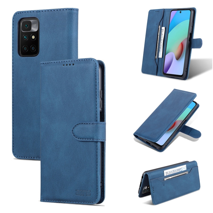 For Xiaomi Redmi 10 AZNS Dream II Skin Feel Horizontal Flip Leather Case