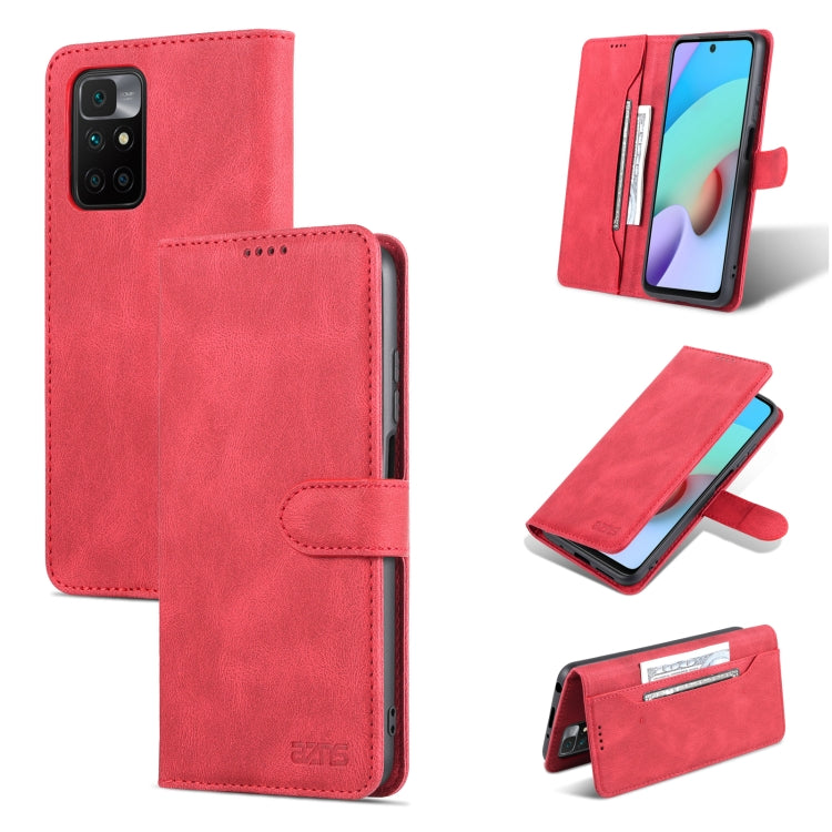 For Xiaomi Redmi 10 AZNS Dream II Skin Feel Horizontal Flip Leather Case