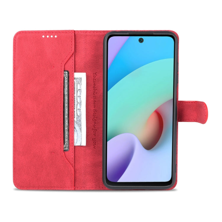For Xiaomi Redmi 10 AZNS Dream II Skin Feel Horizontal Flip Leather Case