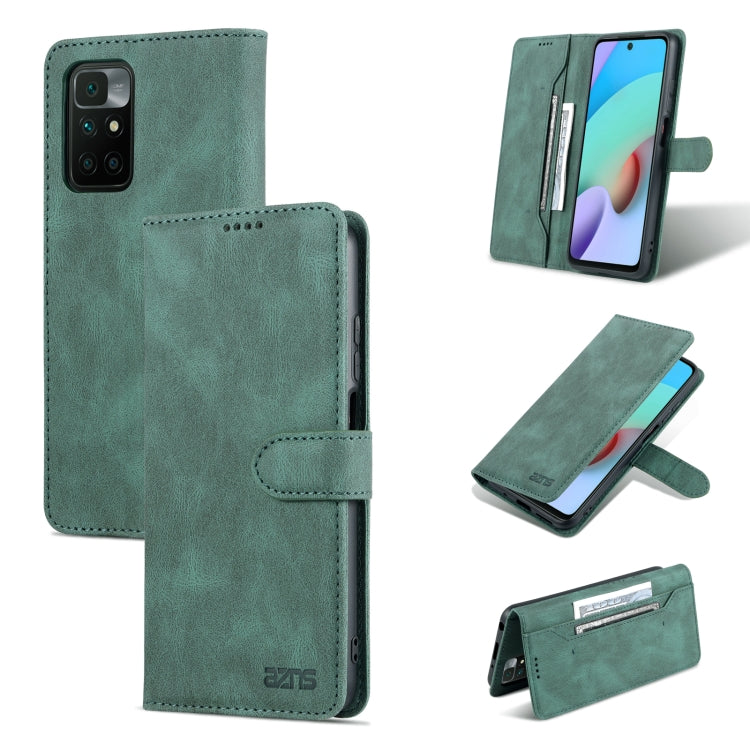 For Xiaomi Redmi 10 AZNS Dream II Skin Feel Horizontal Flip Leather Case