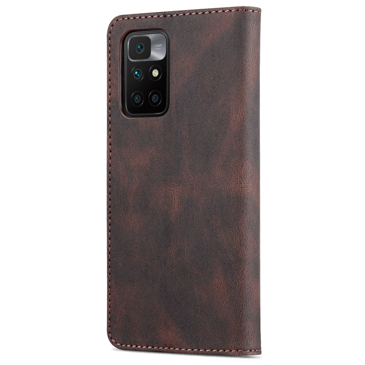 For Xiaomi Redmi 10 AZNS Dream II Skin Feel Horizontal Flip Leather Case