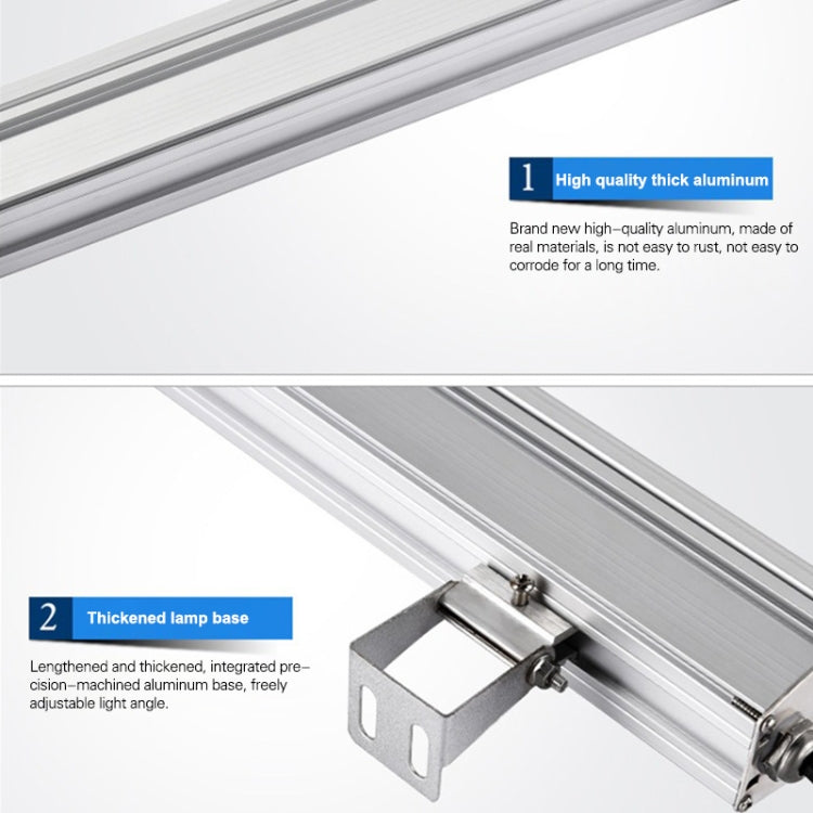 15W LED Embedded Buried Lamp IP65 Waterproof Rectangular Landscape Platform Stair Step Lamp