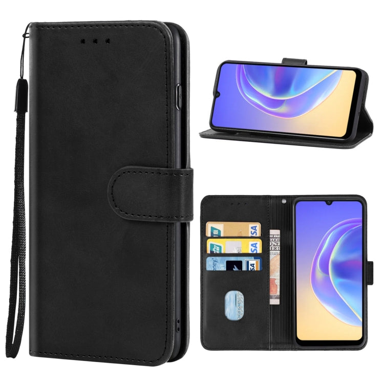 Leather Phone Case For vivo V21e 4G / Y73 2021 Big Hole Version