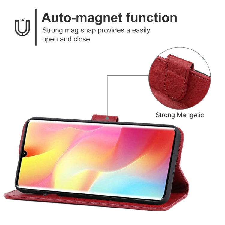 Leather Phone Case For Xiaomi Mi Note 10 Lite