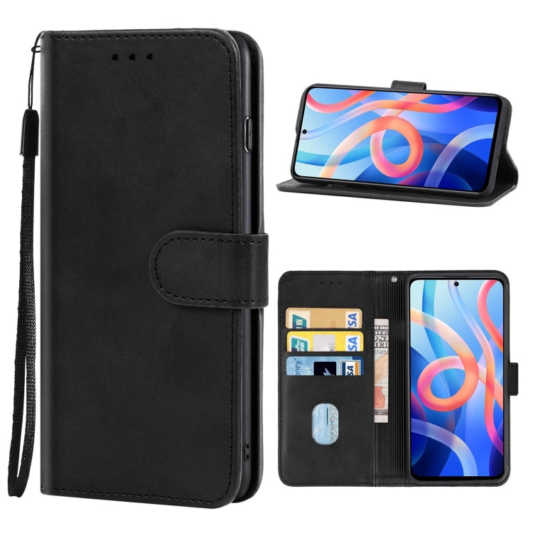 Leather Phone Case For Xiaomi Poco M4 Pro 5G