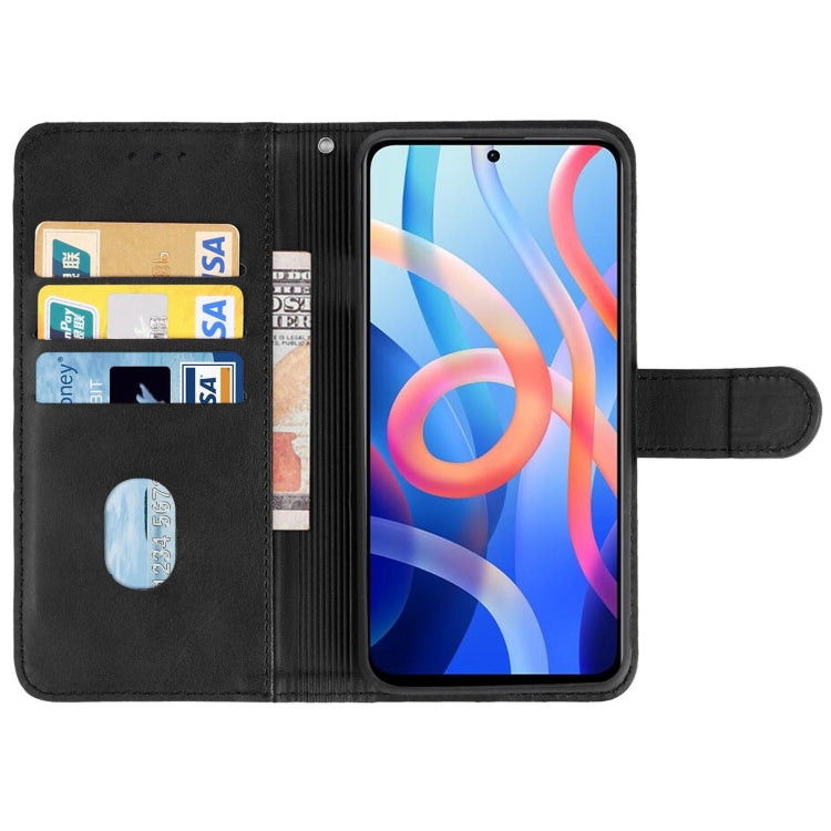 Leather Phone Case For Xiaomi Poco M4 Pro 5G