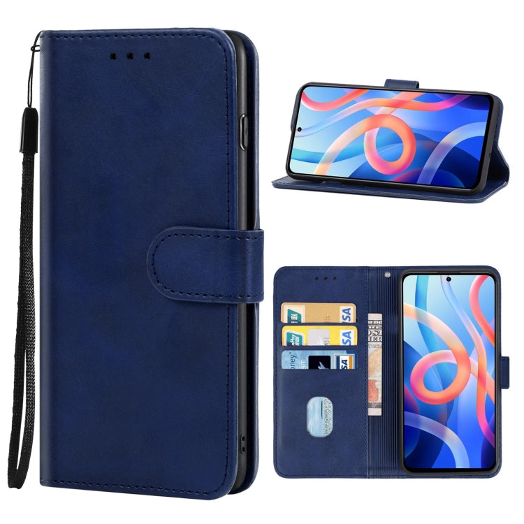 Leather Phone Case For Xiaomi Poco M4 Pro 5G