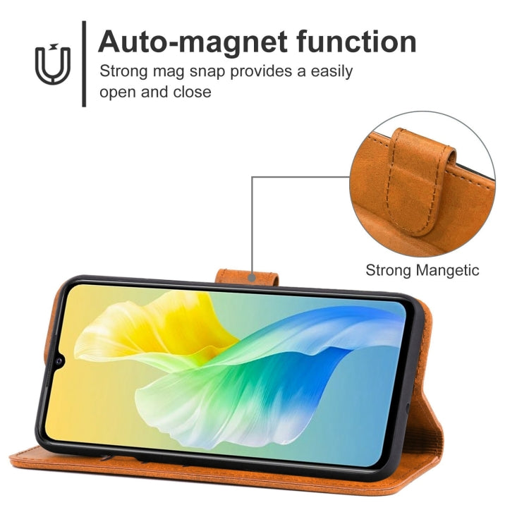 Leather Phone Case For vivo S10e / V23e