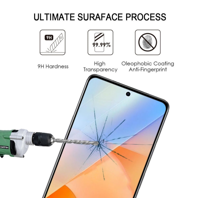 25 PCS Full Glue Cover Screen Protector Tempered Glass Film For vivo iQOO Z5