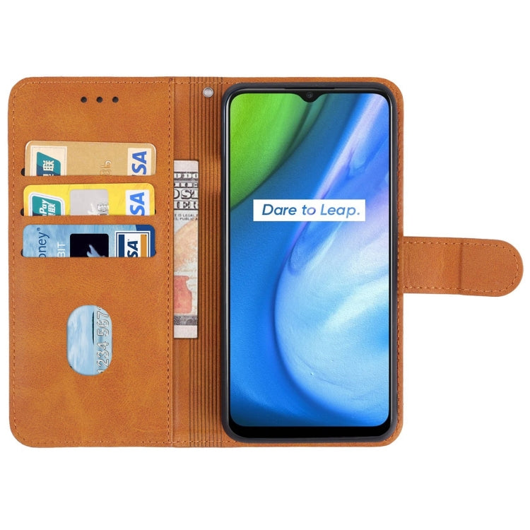 For OPPO Realme V3 / Realme Q2i Leather Phone Case