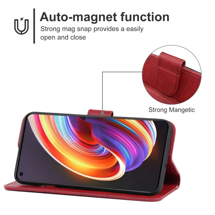 For OPPO Realme X7 / Realme Q2 Pro Leather Phone Case