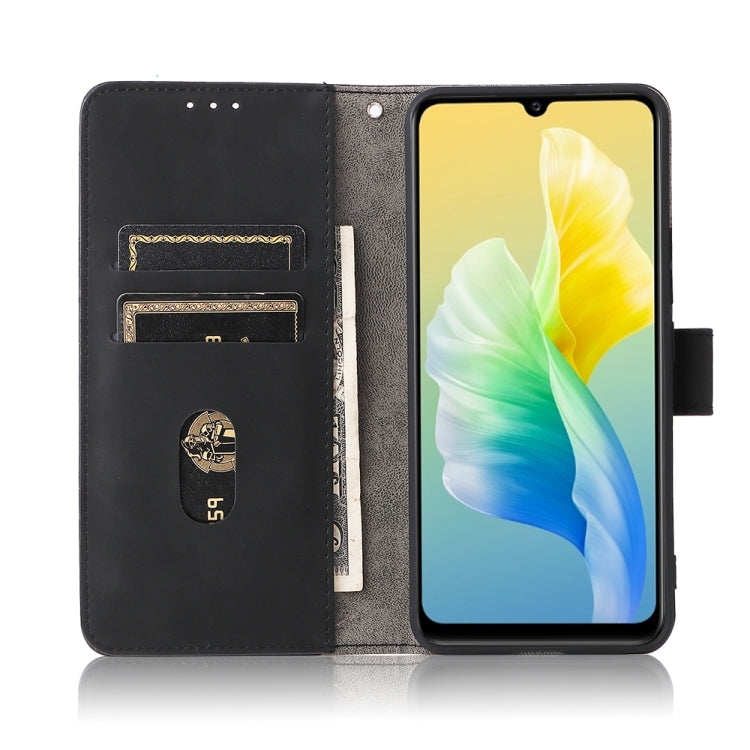 For vivo S10e / V23e Skin Feel Magnetic Buckle Calf Texture PU Phone Case